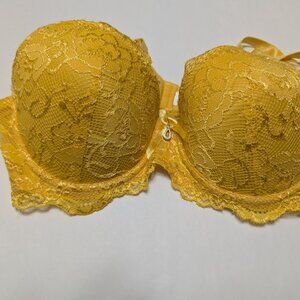 Yellow Bra 34C